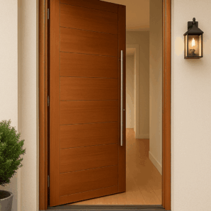 Porta Angelim Pedra Alto Padrão Fechada 210x100