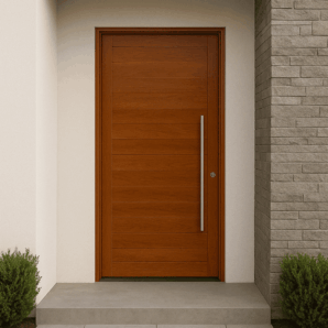 Porta Lambril Amadeirado Fechada 210x120